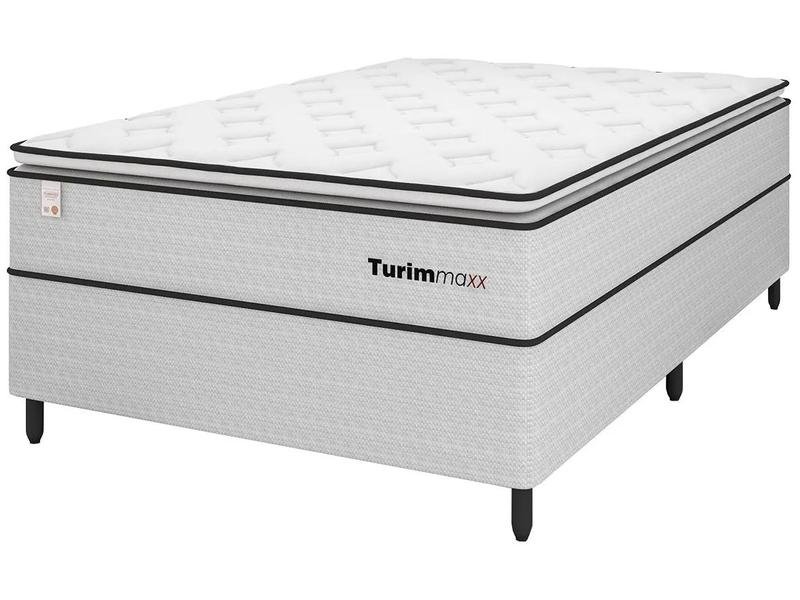 Cama Box (Box + Colchão) Casal Plumatex