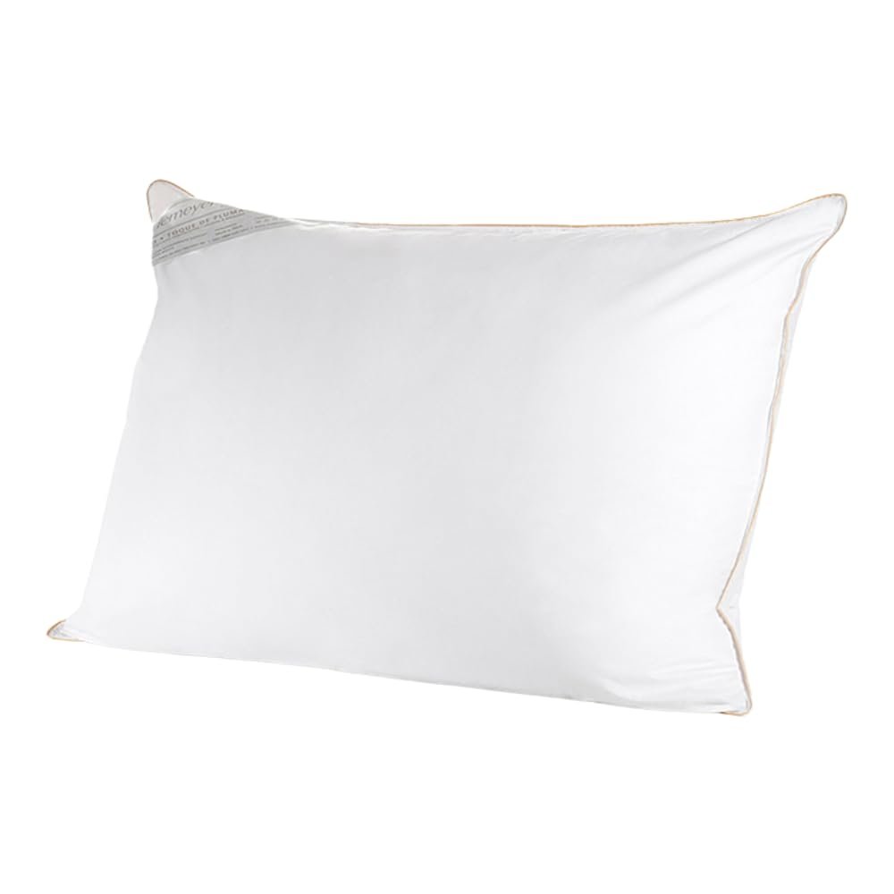 Buddemeyer Travesseiro 50x70cm, Toque de Pluma Algodão Branco