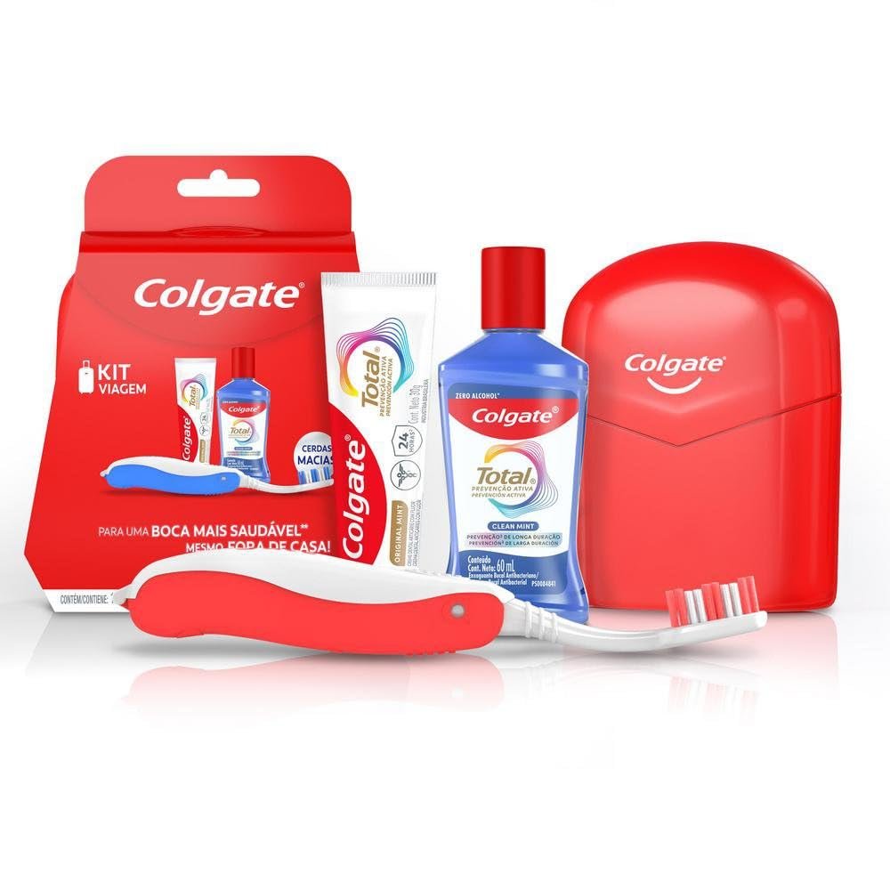 Colgate Kit de Higiene Bucal para Viagem
