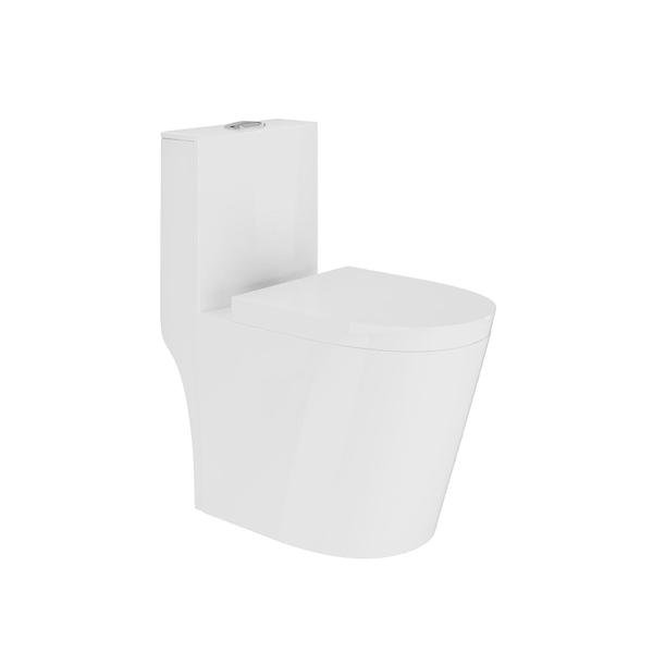 Vaso Sanitário Monobloco Completo - Caixa Acoplada Privada modelo Acies Tubrax