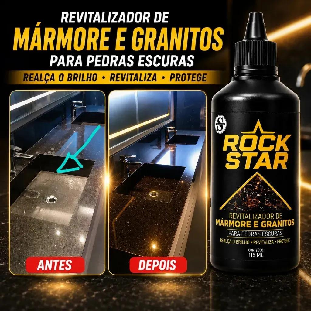 Restaurador De Brilho Para Mármore E Granito Rock Star 115ml