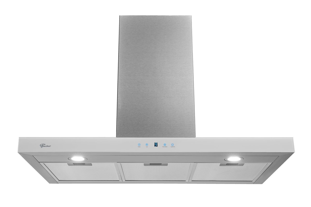 Fischer Coifa de Parede Infinity Digital Touch 90cm Branca 220V - 19902-22552