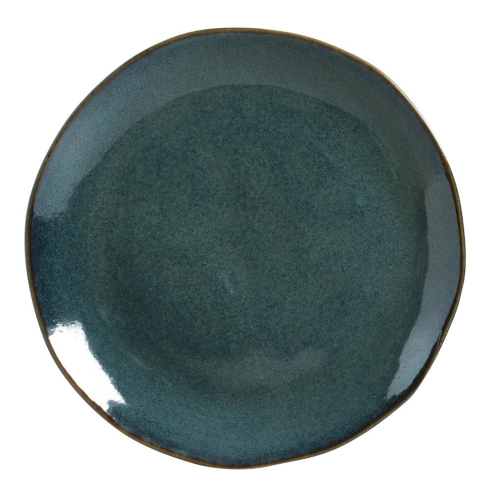 Porto Brasil Conjunto com 6 Pratos Raso Orgânico Oceano Ø26.5cm