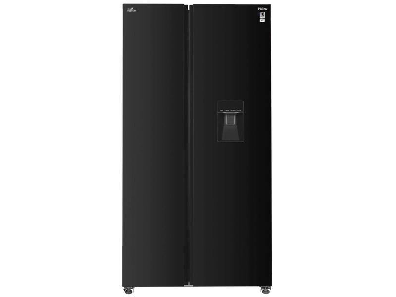 Refrigerador Philco PRF43A Frost Free Side By Side Preto 434L 220V