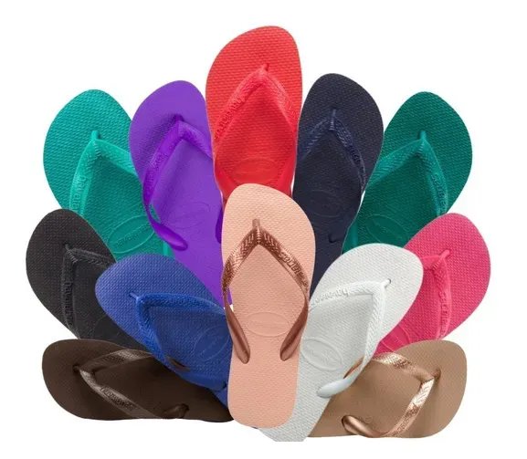 Chinelo Masculino E Feminino Havaianas Top - Varias cores