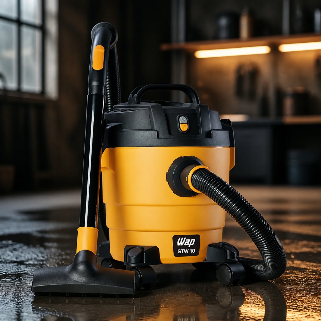 Aspirador de Pó e Água WAP GTW 10 1400W de Potência com Bocal de Sopro