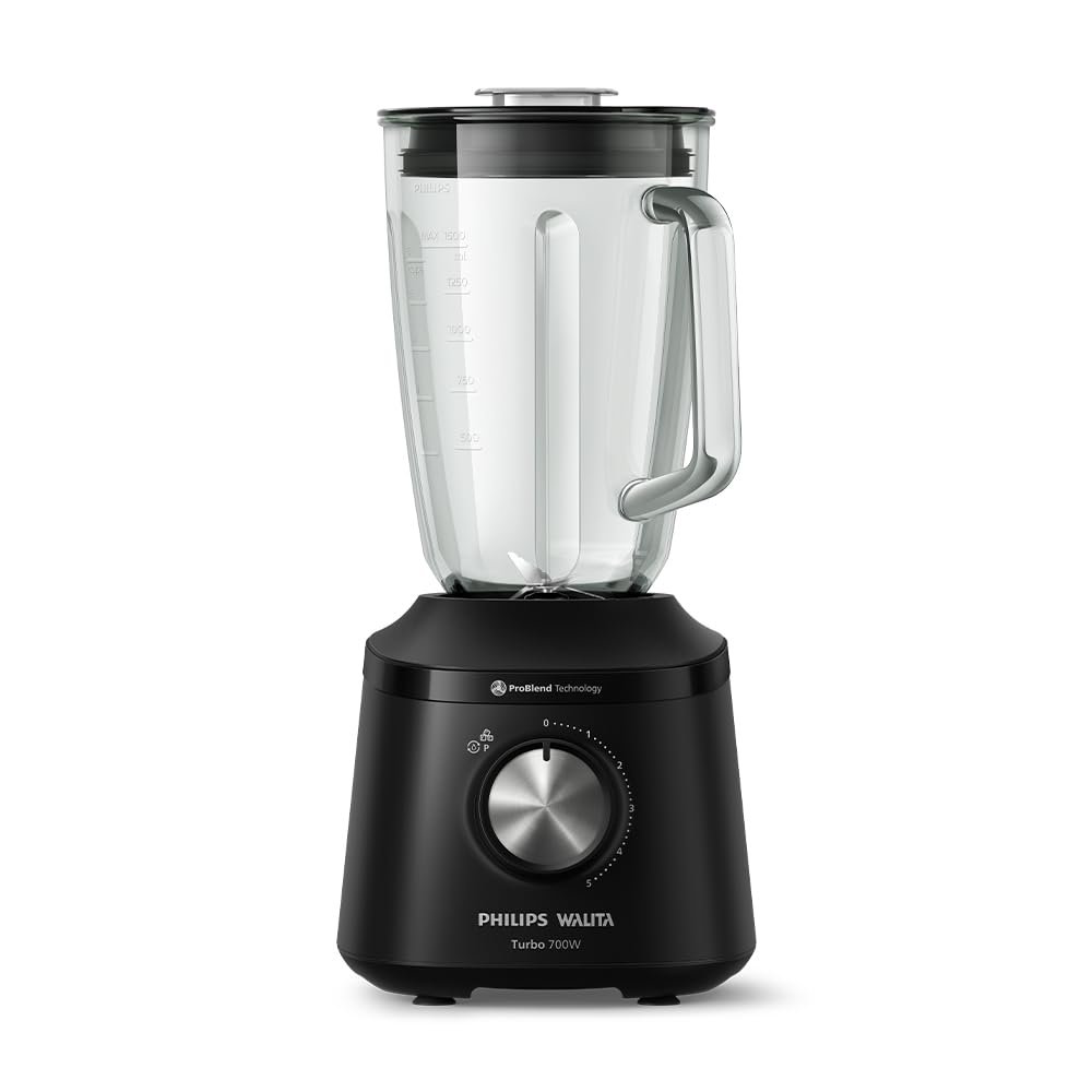 Philips Walita Liquidificador Série 3000 Turbo Jarra de Vidro 700W, 220V