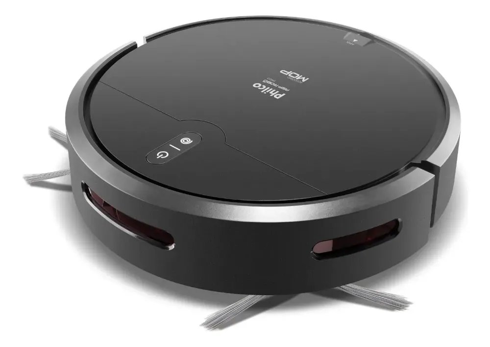 Aspirador de pó robô philco 3 em 1 pas23 Com Mop Preto