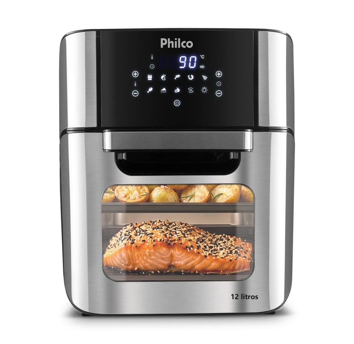 Fritadeira Philco Air Fryer Oven 12L PFR2200P - 127V