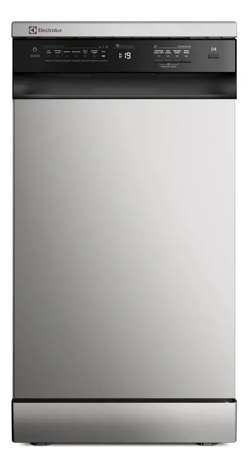 Lava-louça Electrolux 10 Serviços Inox Lava E Seca 50' Ls10e Cor Prateado
