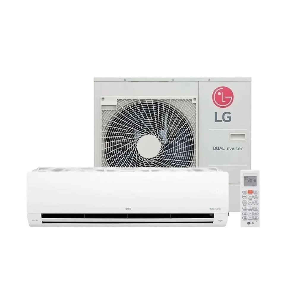 Ar Condicionado LG DUAL Inverter Voice 30000 BTU/h Quente e Frio S4NW30L43FA.EB2GAMZ - 220 Volts