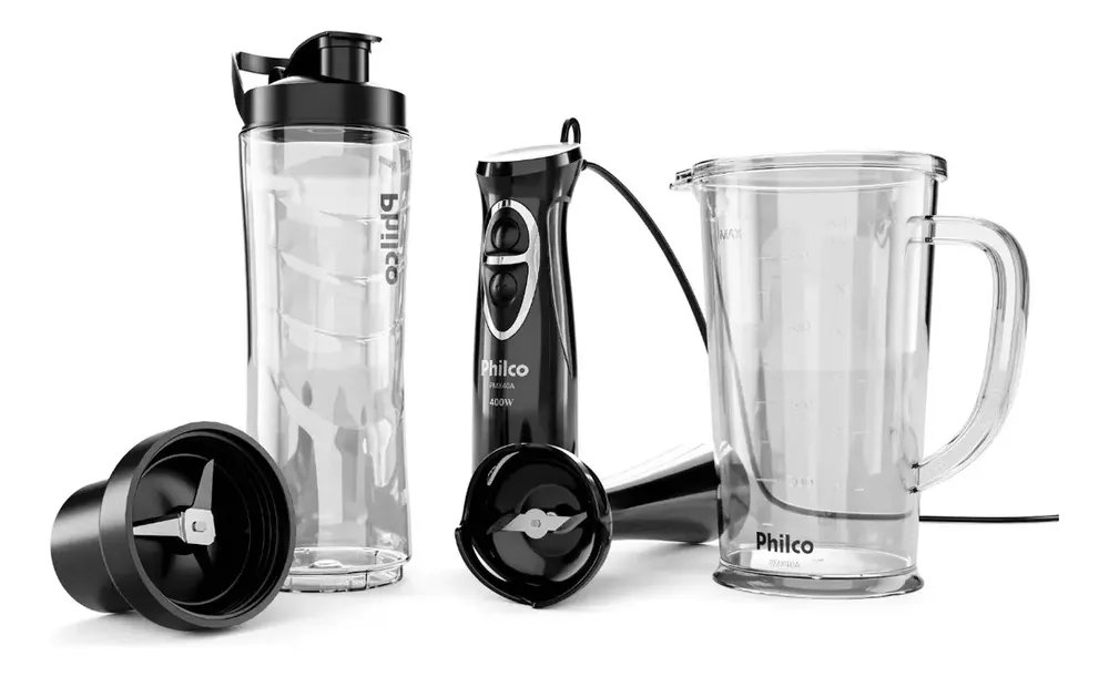 Mixer e Blender Philco PMX40A 2 em 1 400W Inox 220V