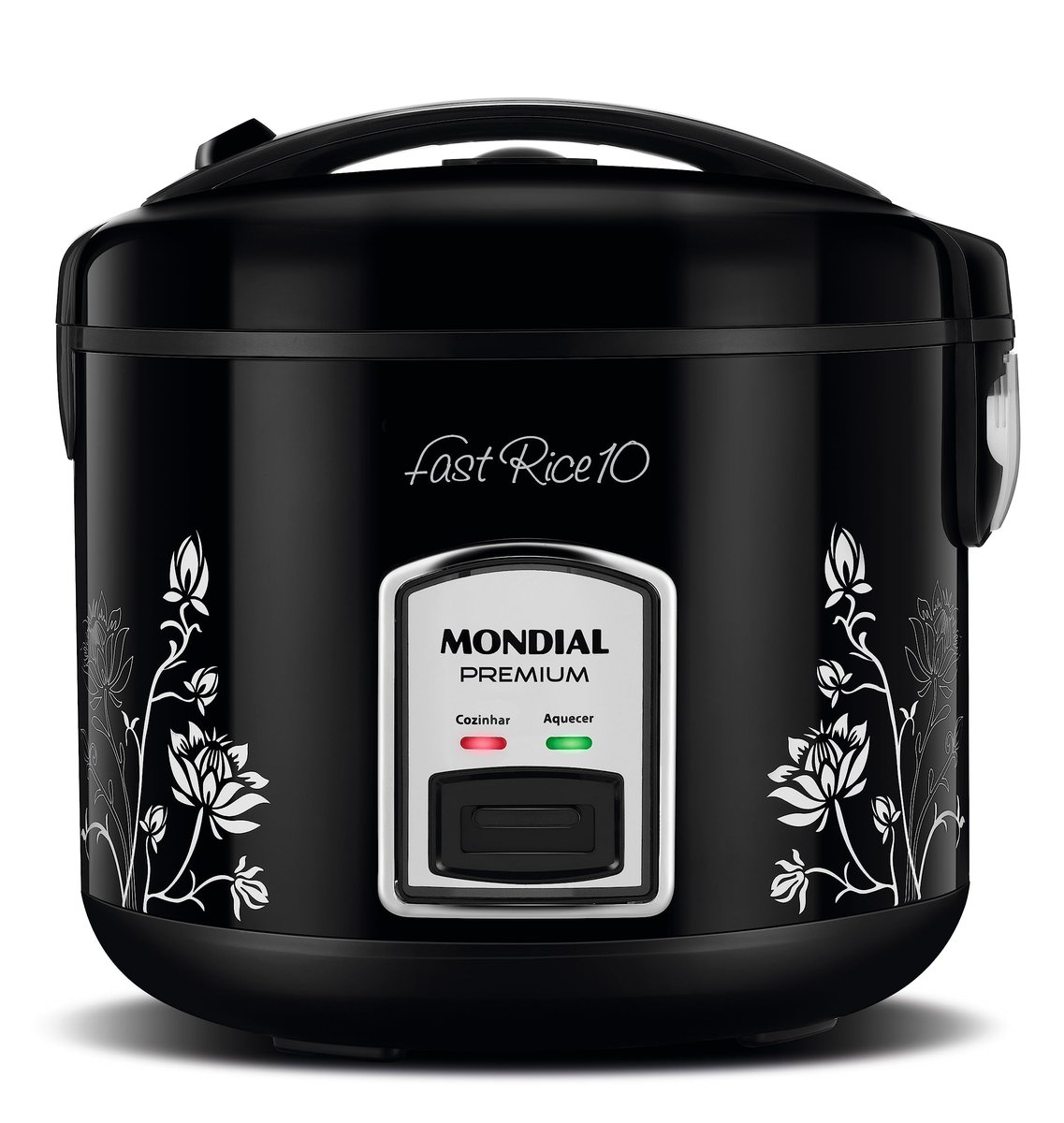 MONDIAL Panela Elétrica de Arroz, Preto, 700W, 110V - PE-44-10X