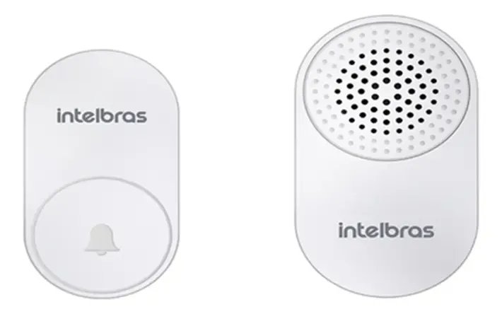Campainha Cik 102 Sem Fio Sem Bateria Branco Intelbras Branco 127/220v