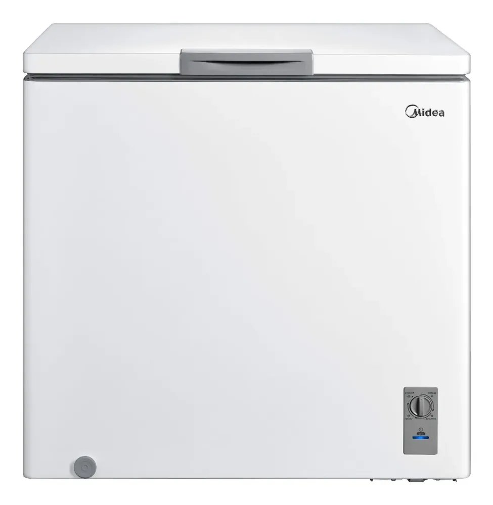 Freezer Horizontal 198l Inverter Bivolt Branco Midea Branco