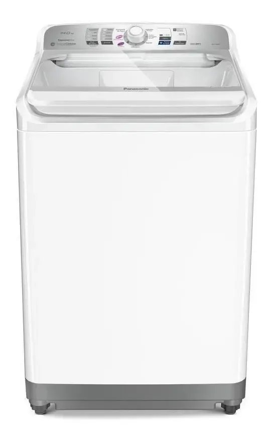 Máquina de Lavar NA-F140B1W 14KG Com Sistema Ciclone Cor Branco Panasonic