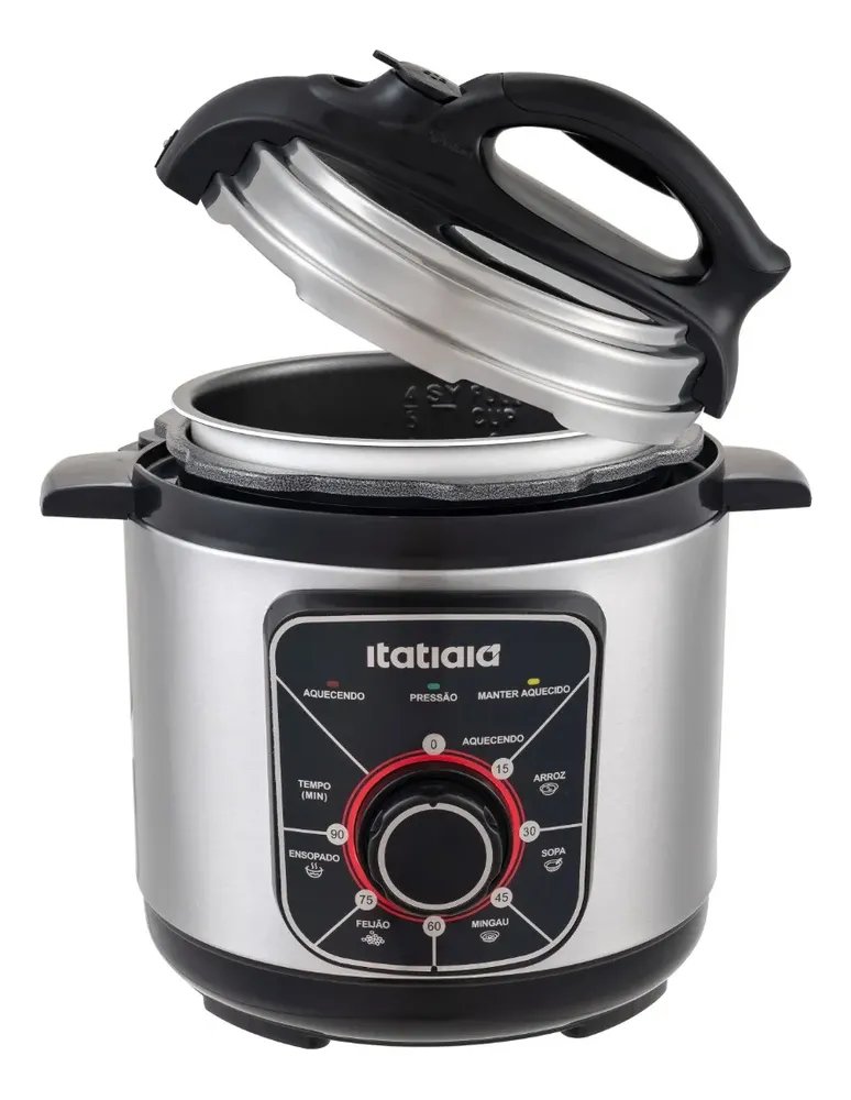 Panela Pressão Elétrica Itatiaia Pan Pres Ess 3l 220v Inox Inox 220v 60 Hz
