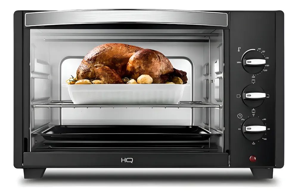 FORNO ELÉTRICO HQ 48D 2000W PRETO