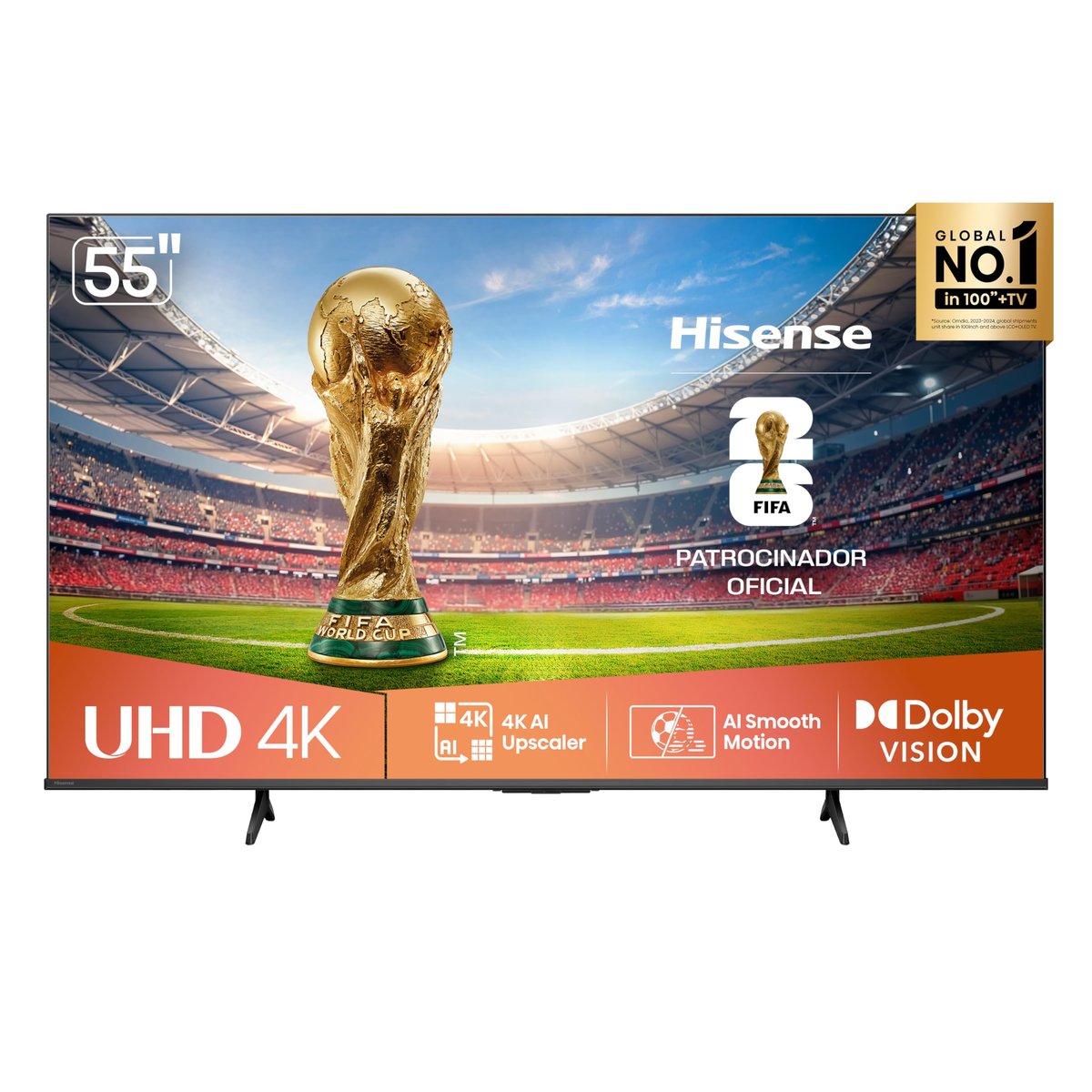 Hisense Smart TV 4K 55" Polegadas 55A6NV