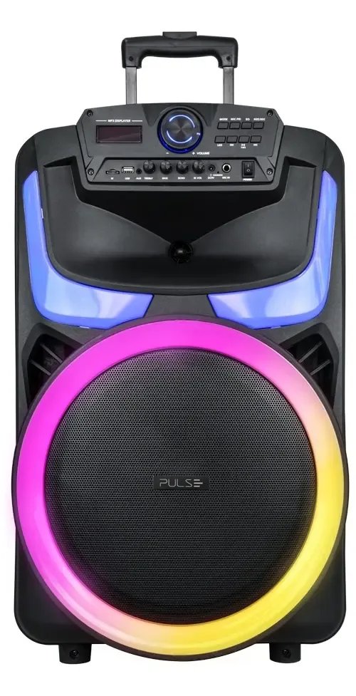 Caixa De Som Burst 15 Pol. 850w Rms Pulse - Sp404 Preto