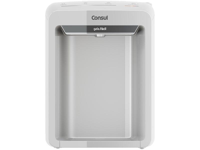 Purificador de Água Consul de Mesa e Parede CPB33A Branco Água Gelada, Fria e Natural Painel Touch