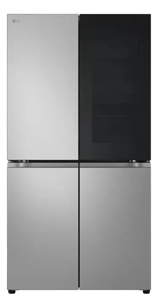Geladeira LG Smart Multidoor 670l Frost Free Inverter Instav Prateado