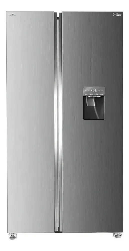 Geladeira Philco Prf535id Side By Side Inverter 434l Cor Inox