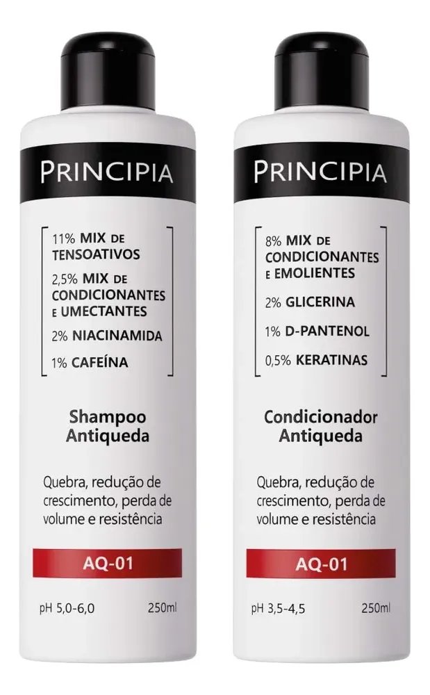 Kit Shampoo E Condicionador Antiqueda Aq-01