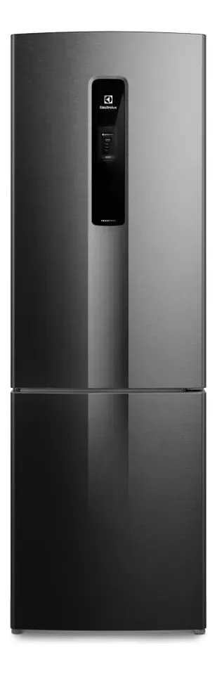Geladeira Electrolux Frost Free Inverter 400l Ib6b Bivolt Black Inox Look