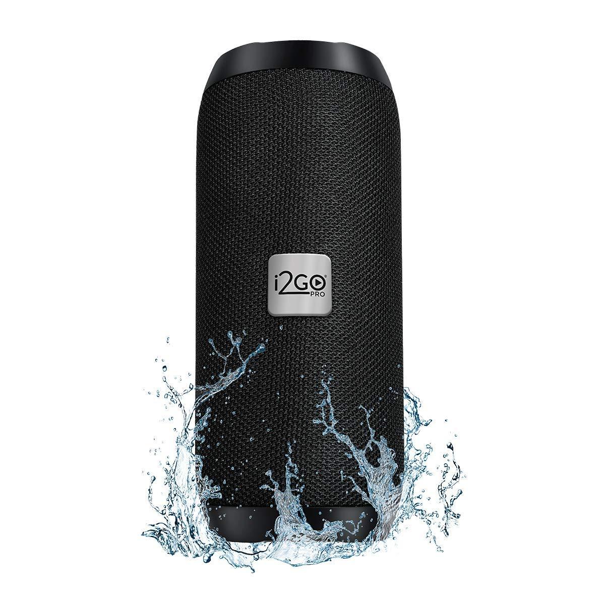 I2GO, Caixa De Som Bluetooth Essential Sound Go, 10W RMS, Resistente à Água, Preto