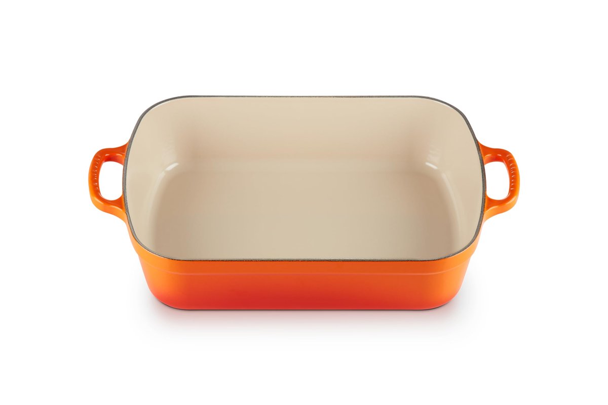 Le Creuset Travessa Retangular 33cm Laranja