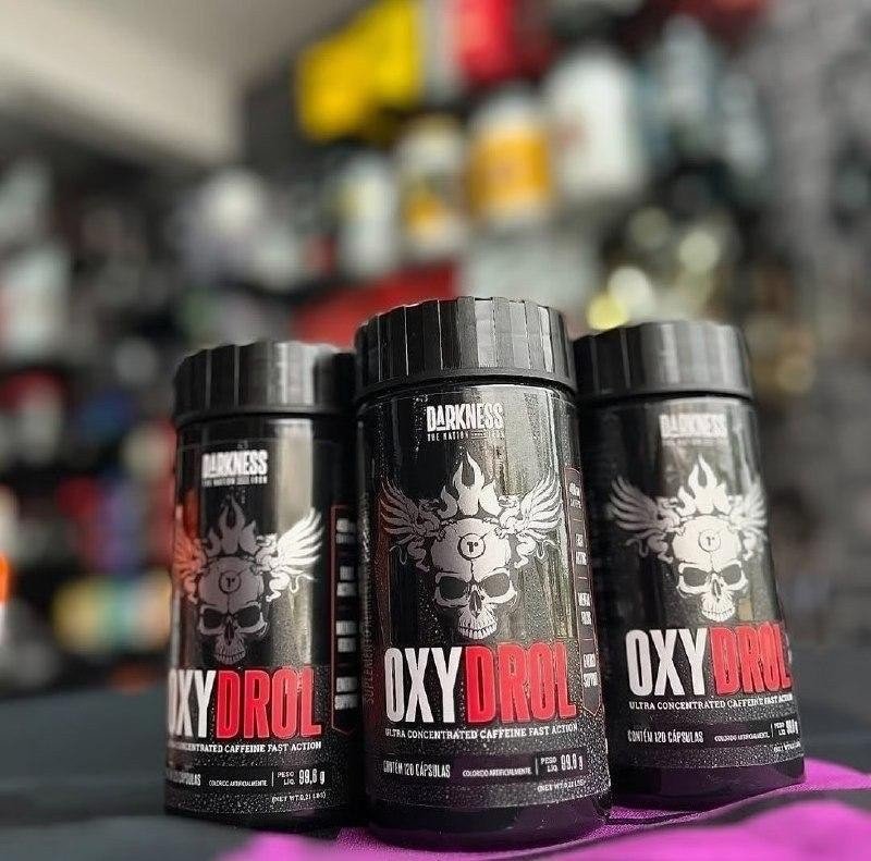 💊 Termogênico Oxydrol Darkness 120 Cápsulas