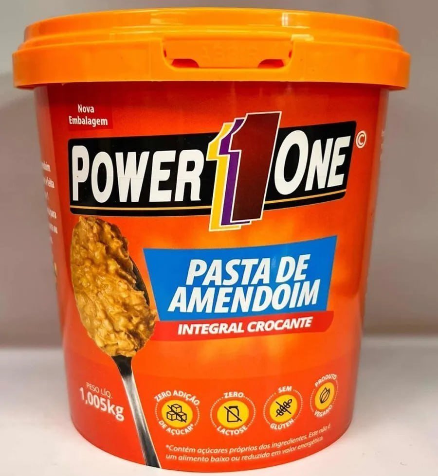 Power One - Pasta De Amendoim Crocante 1,005kg