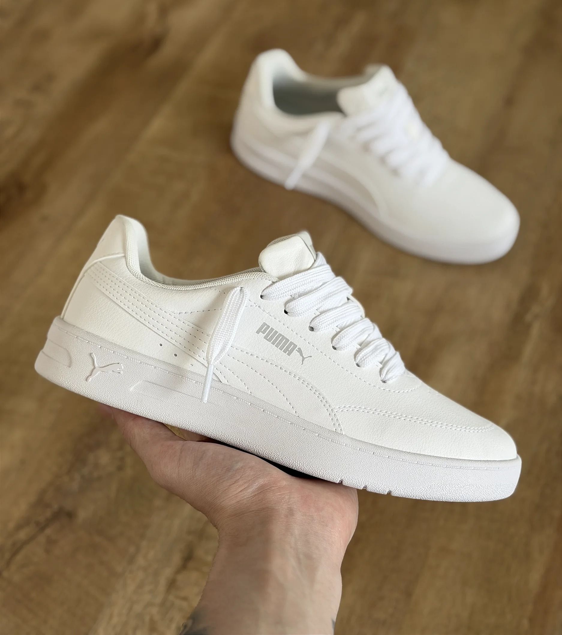 Tênis Puma Court Classic Clean Bdp Masculino Urbano Casual (37 ao 44)