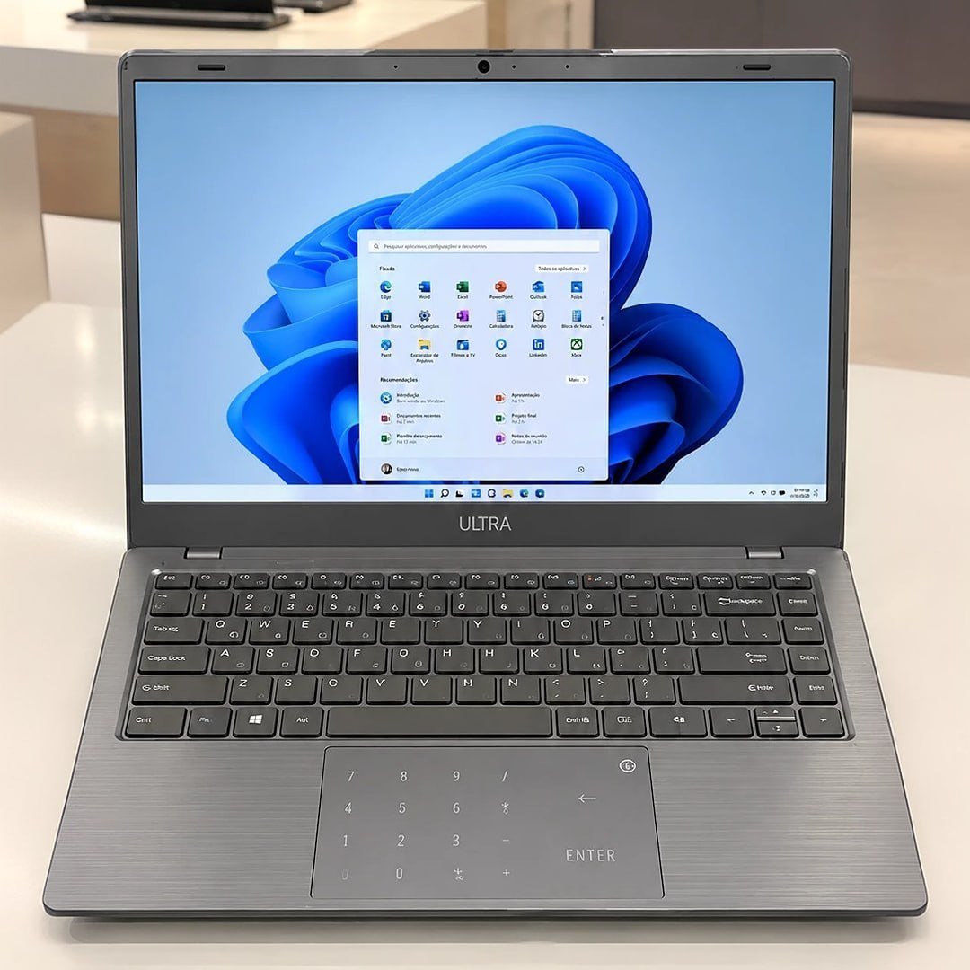Notebook Multi Ultra 14" HD Intel 4GB RAM 128GB Windows 11 - UB364
