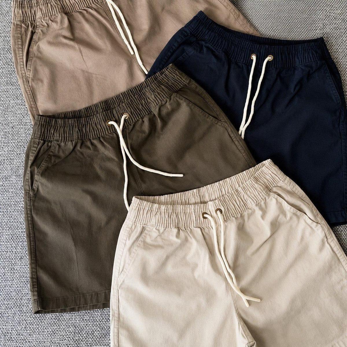 Kit 3 Short Mauricinho Linho Masculino Bermuda Verão Praia