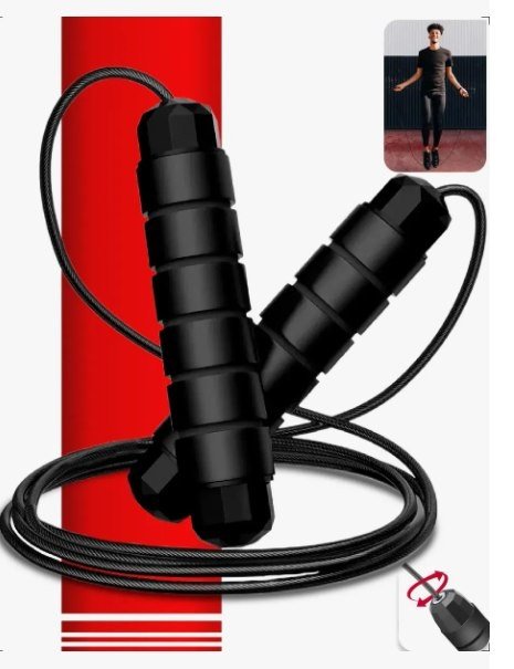 🪢 Corda de Pular Cross Speed Rope com Rolamento