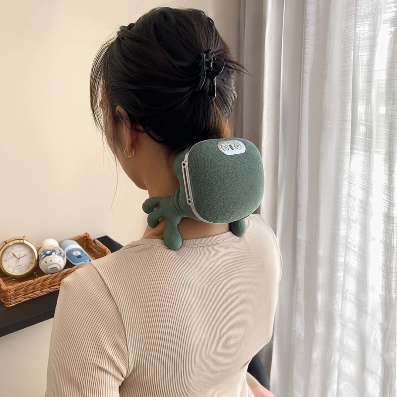Massageador Pescoço Ombro Maozinha 3d Aquecimento Elétrico