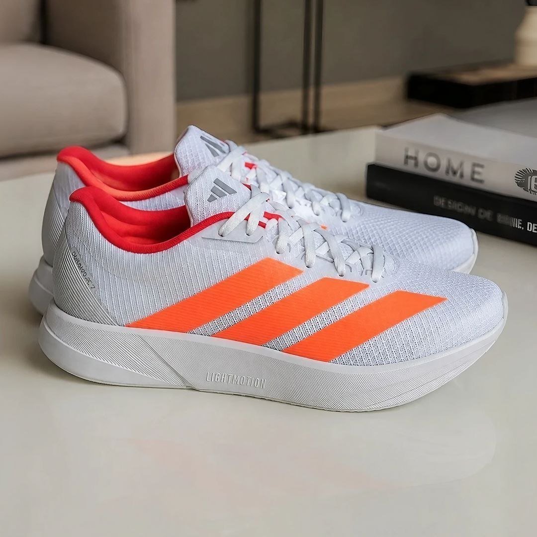 Tênis Adidas Duramo RC 2 Masculino - Bege+Laranja