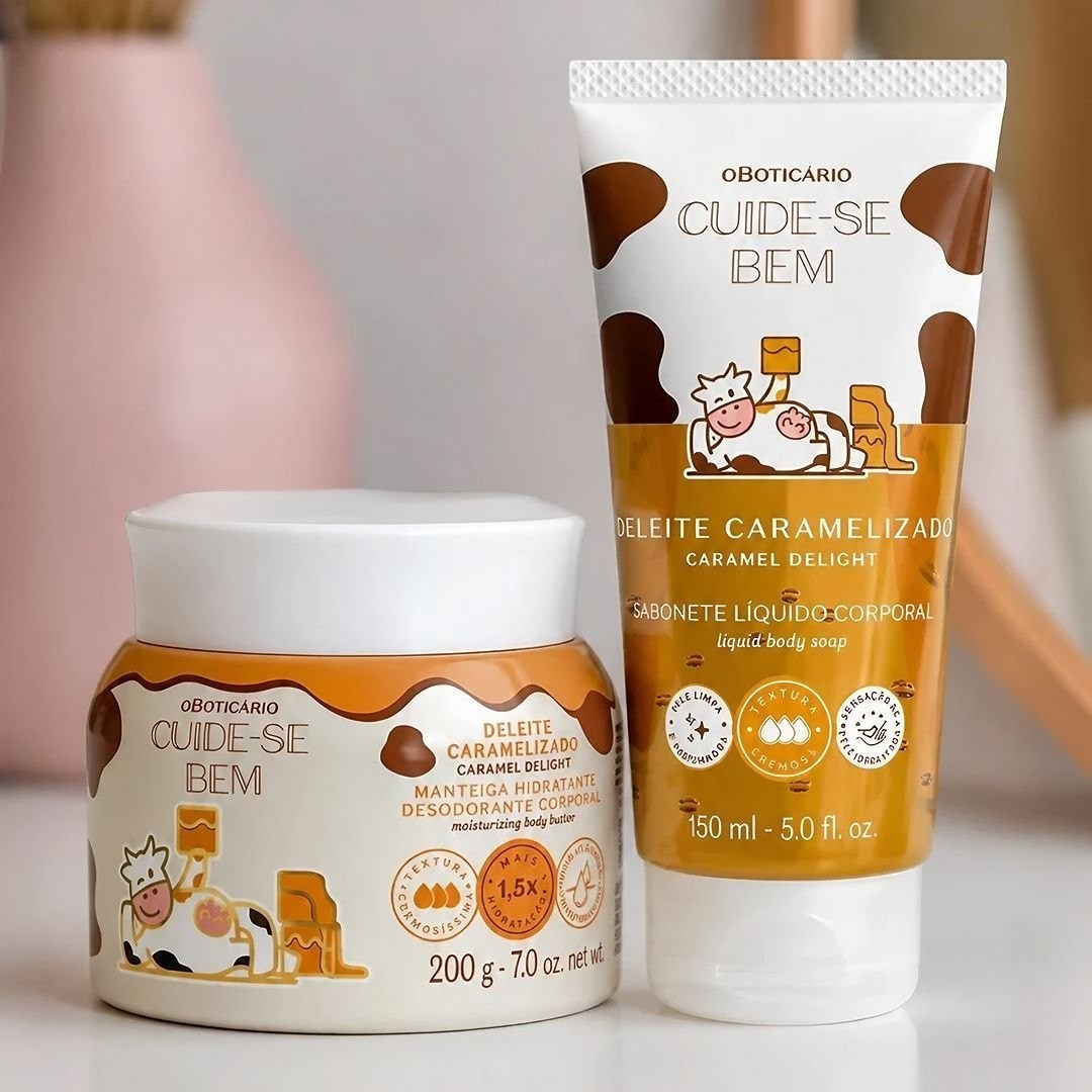 Combo Cuide-se Bem Deleite Caramelizado: Manteiga Corporal 2