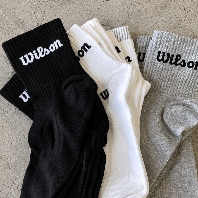 Kit com 9 Pares de Meias Wilson Cano Médio Algodão