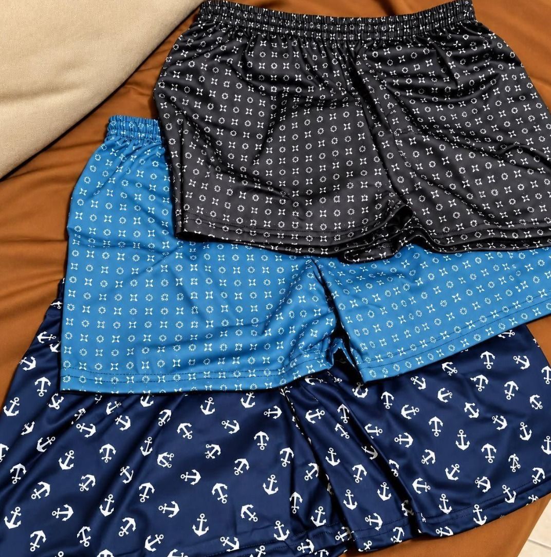 Kit com 3 Short De Dormir Samba Canção