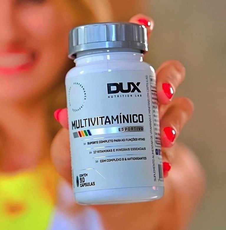 Multivitaminico Dux 90 Capsulas Sem Sabor