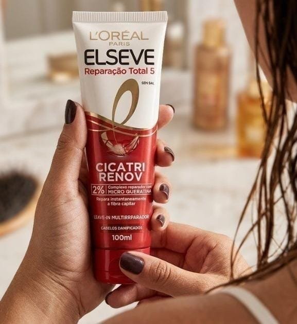 Leave-In L'Oréal Paris Elseve Reparação Total 5 Cicatri Renov 100ml