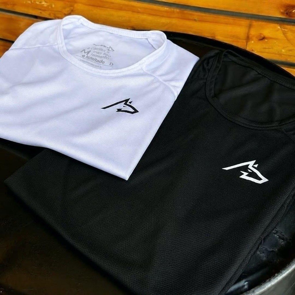 Kit 2 Camisetas Dry Wolf Alpha