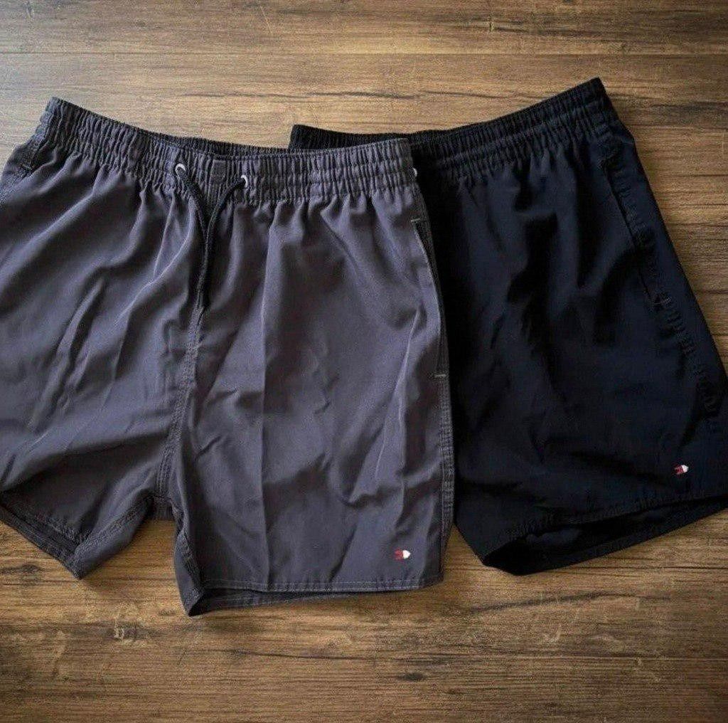 Kit 2 Shorts Bermuda Tactel Elástico Sandrini Academia Sport (P ao GG)