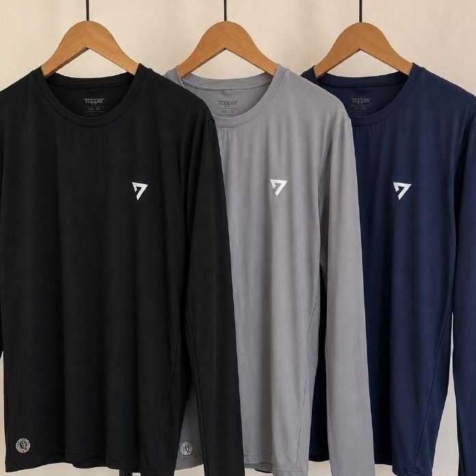 Kit 5 Camiseta Térmica Premium Segunda Pele Proteção Uv Dry (M ao GG)