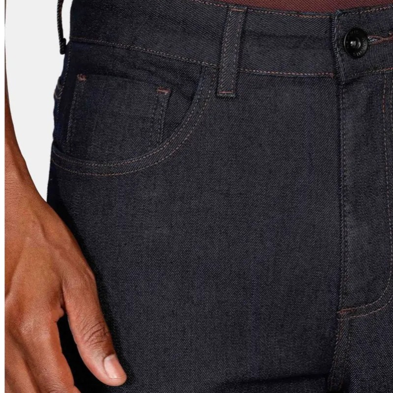 Calça Jeans Aramis Regular Escura Azul (40 a 50)