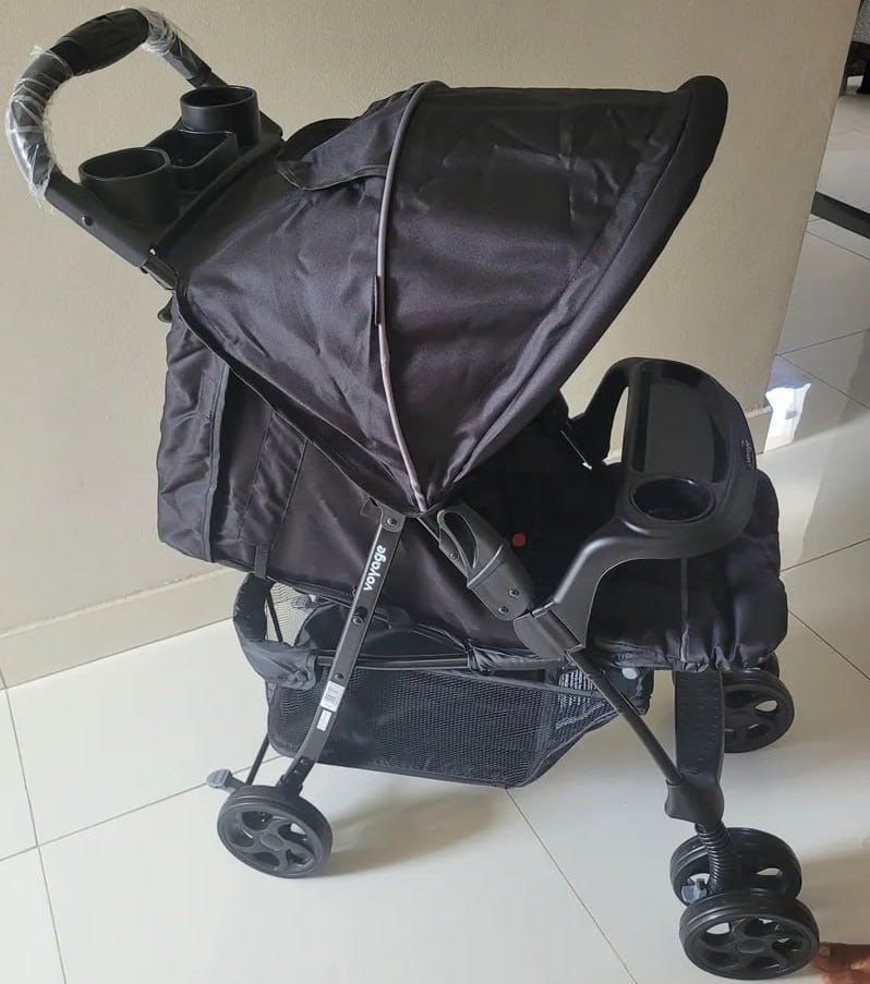 Carrinho De Passeio Para Bebê Spot (até 15kg) Preto - Voyage