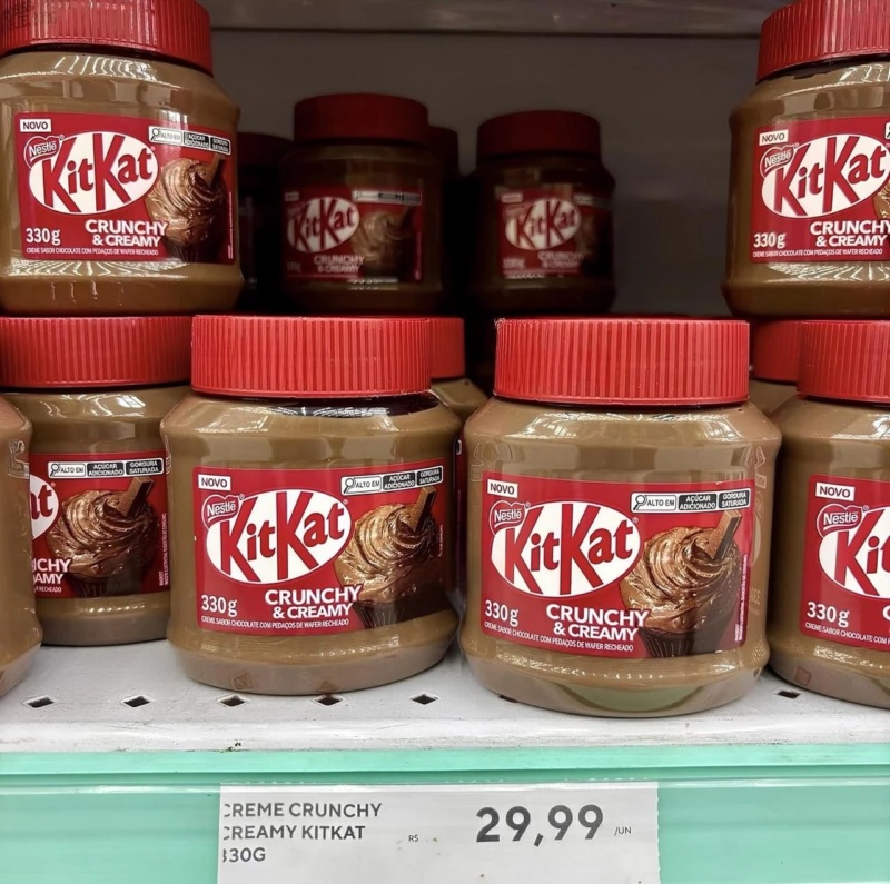 KitKat Creme Crocante de Chocolate – Pasta para Passar, 330 g